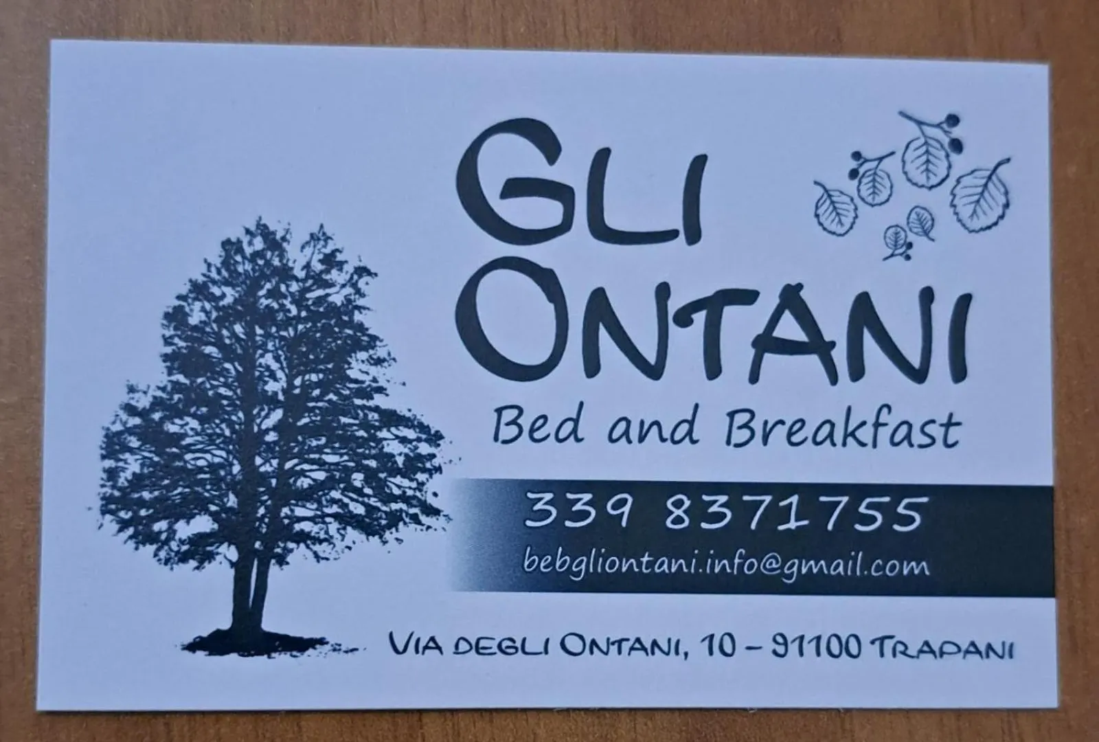 Bed & Breakfast B&B Gli Ontani Trapani